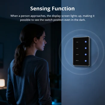 ZigBee Smart Touch Light Switch 5