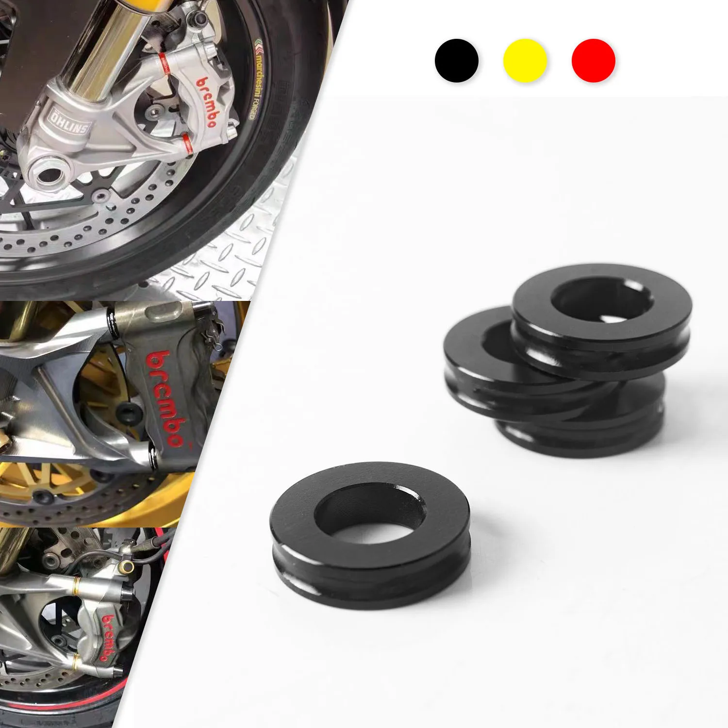 Motorcycle Front Brake Caliper Spacers Kit For Ducati Scrambler 800 400