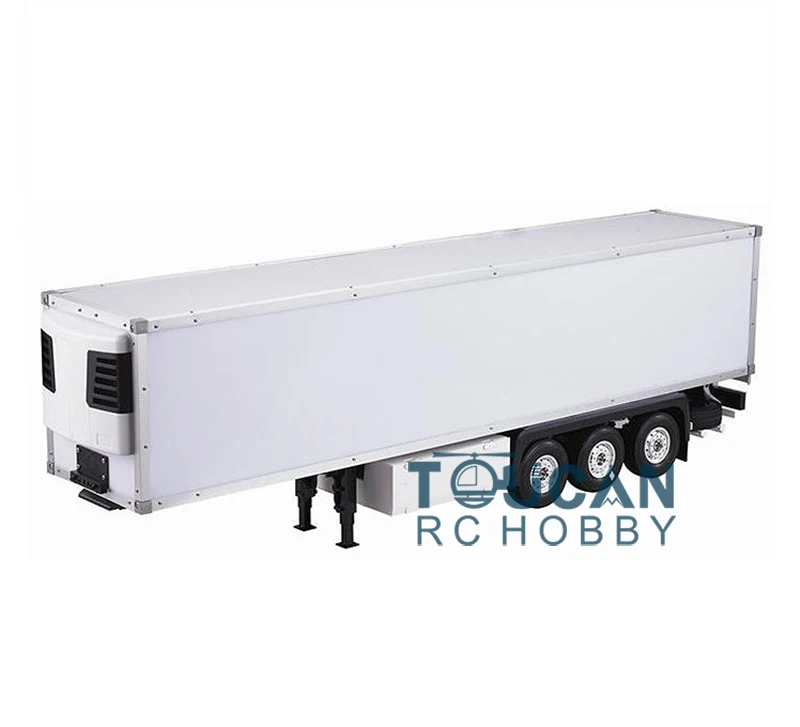 TOUCAN Reefer Container Semi 1/14 Trailer Outdoor Toys for Boys TAMIYAYYA RC Truck Tractor Remote Control Construction Vehicles 4