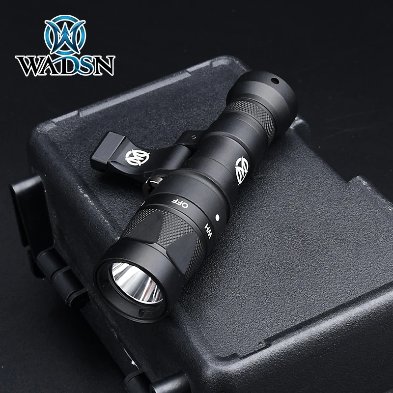 

WADSN M340W Surefir M340 Scout Light MLOK Keymod Mount 510lm LED Strobe Weapon Flashlight Hunting Airsoft Rifle Picatinny Rail