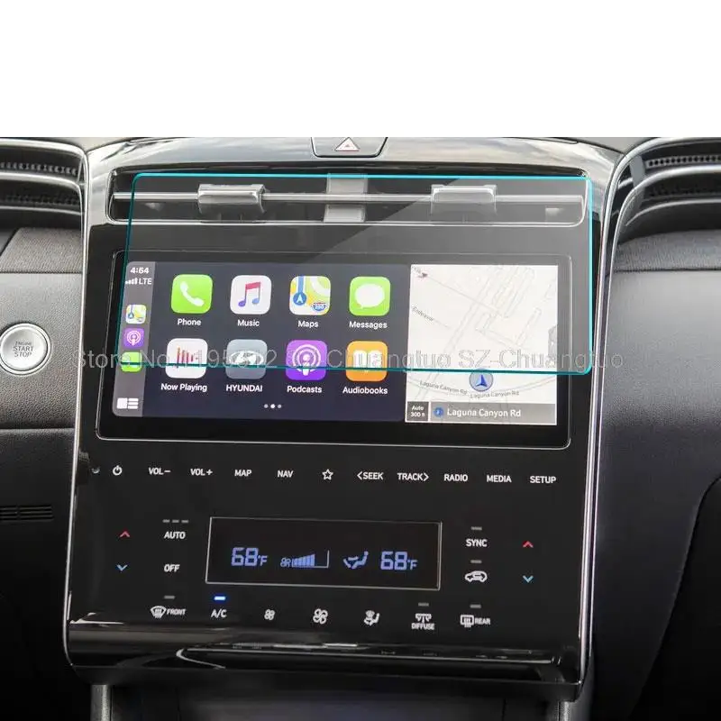 

PET Protective Film for Hyundai Tucson NX4 2021 Car radio Interior Auto Car GPS Navigation anti-scratch accessories