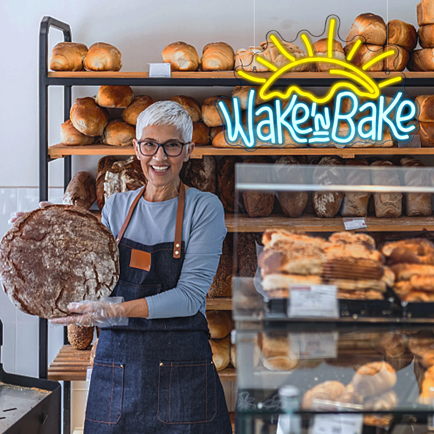 Рисунок 5 - Неоновые вывески Wake in Bake