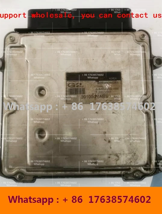For Hyundai AT Kia Forte Rio Engine Computer Board/MG7.9.8 ECU/39100-26AB5 G2/39110-02EE5 6028/39122-2B212 G52/39123-2B700 0349