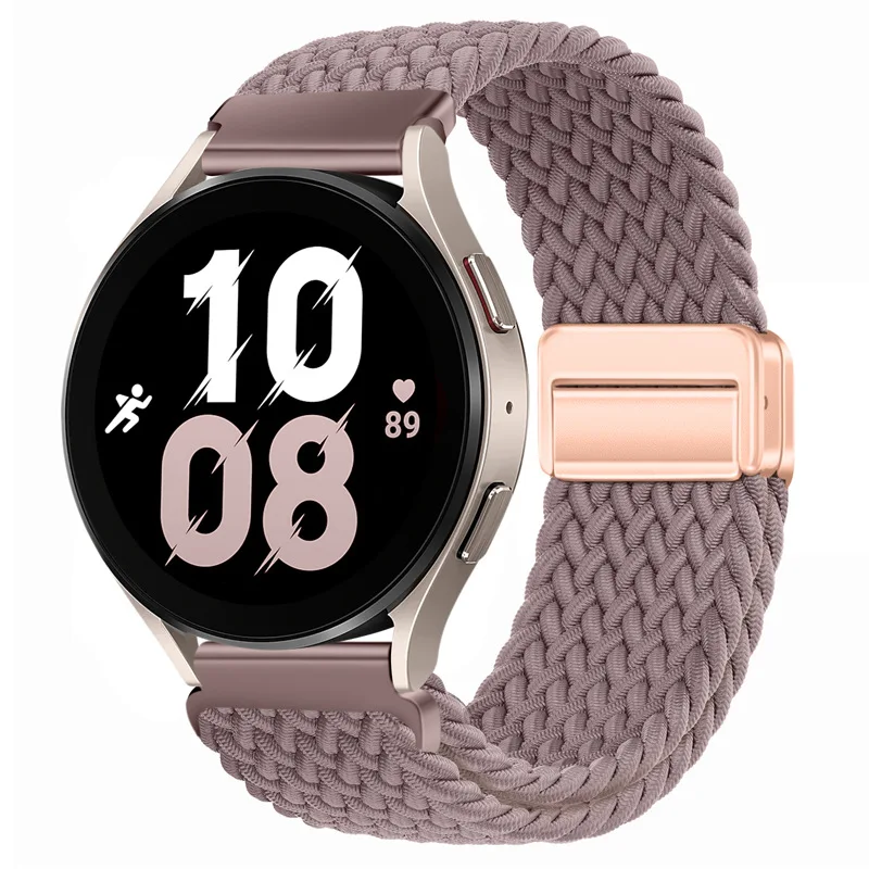 Adjustable Magnetic Buckle Nylon Strap with Metal Accents - Available in 22mm & 20mm Sizes
