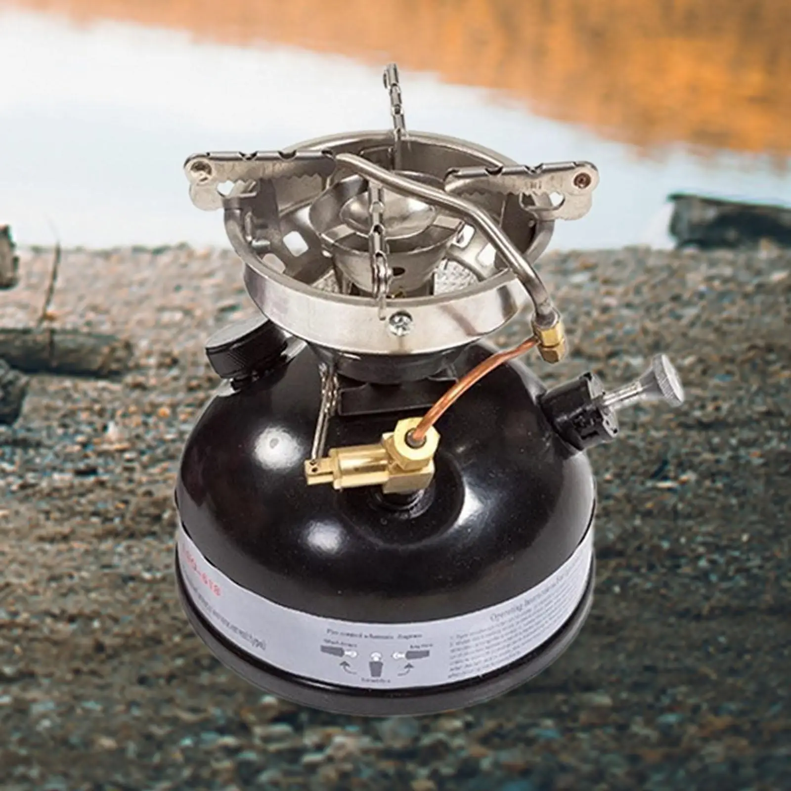 

Portable Alcohol Stove Pot Support Multiuse Lightweight Cooking Tool Alcohol Burner for Picnic Barbecue Camping Travel Outside
