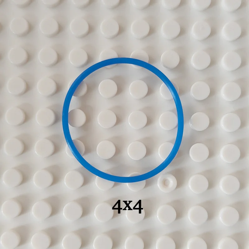 MOC High-tech Rubber Band 2x2-5x5 EV3 Compatible Legos 85543 85544 Small Particle Blocks Bricks Part Toys 10pcs/lot building block toy building block toys building block kits building block accessories