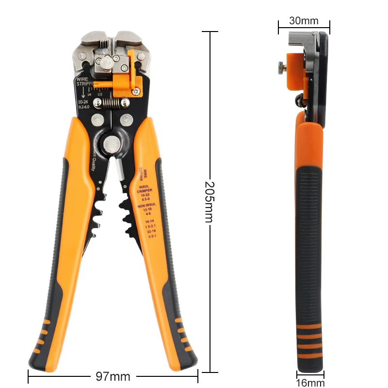 Crimper Cable Cutter Automatic Wire Stripper Multifunctional Stripping Tools Crimping Pliers Terminal 0.2-6.0mm2 tool Wire Stripper Hand Tools Stripping Pliers Crimping Tool Crimping Tools Wire Stripping Pliers Mini Wire Cutter Wire Cutter Wire Cutting Pliers Wire Pliers Crimping Pliers Multifunctional Tools Multifunctional Pliers