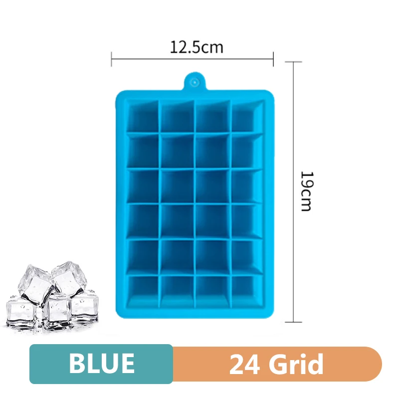 4/6/8/15 Grid Big Ice Tray Mold Giant Jumbo Large Food thumbnail 3