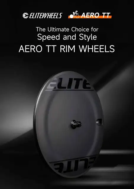 ELITE ディスクホイール Velo TT Disc Time Trial/Triathlon Wheel Velo TT Disc Brake - Elitewheels