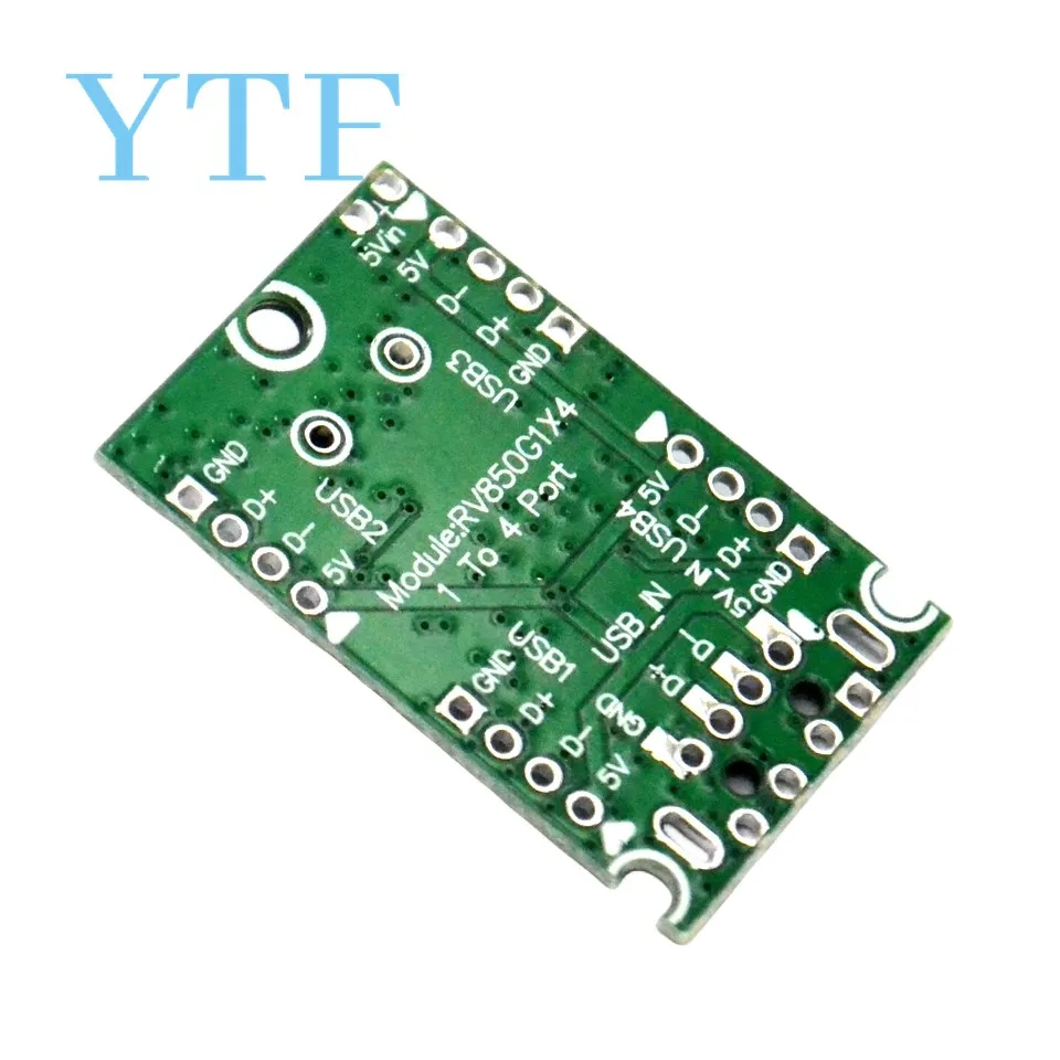 USB2.0 Expansion Module HUB Concentrator 1 Minute 4 1 Drag 4 Interface Transfer Development Board Drive-Free development board
