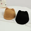 Kids Boys Girls Ears Caps 2024 New Fashion Children Cat's Ears Hat Autumn Winter Baseball Caps Horsemanship Hat For 2-6Y 4