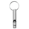 Mini Size Whistles Pendant Outdoor Multifunction Whistle Keychain Outdoor Survival Emergency Call Tools Metal Whistle Keyring 1