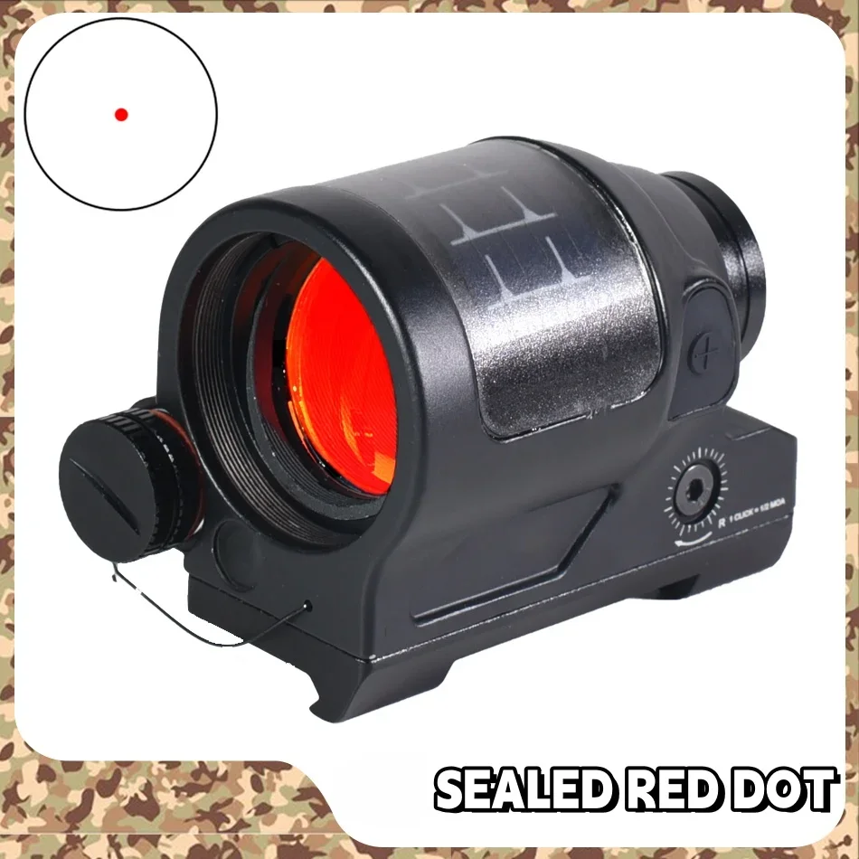 Red Dot 1x38mm Reflex Sight Solar Power Collimator Optics Sight Scope QD Mount Hunting Tactical Rifle Airsoft Scopes