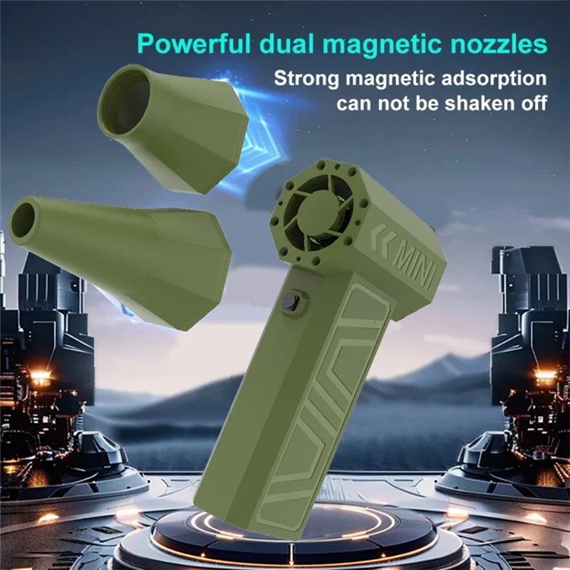 B64B-Violent Fan Turbo Jet Dust Cleaner Brushless Air Blower 41M/S Wind Speed Powerful Outdoor For HOME Vacuum