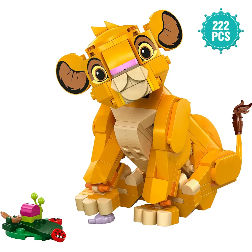 Animal Building Blocks Toy 222pcs Animal Model Building Blocks 43247 Lion 43243 Assemble Bricks Puzzle Toys For Girls Boys Gifts