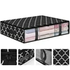 2Pcs Underbed Storage Bag Foldable Quilt Clothes Storage Bag Large Capacity Dustproof Toys Bag Moisture Dustproof Organizer 5