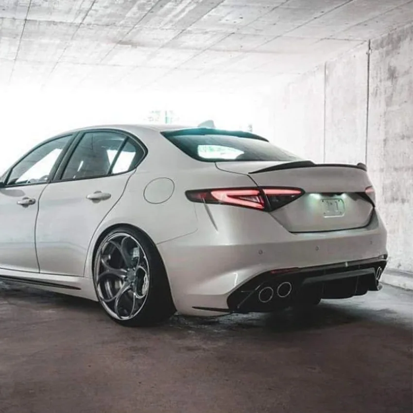 

For Alfa Romeo Juliette Giulia 2015+ Tail Wing Fixed Wind Wing Exterior Modification