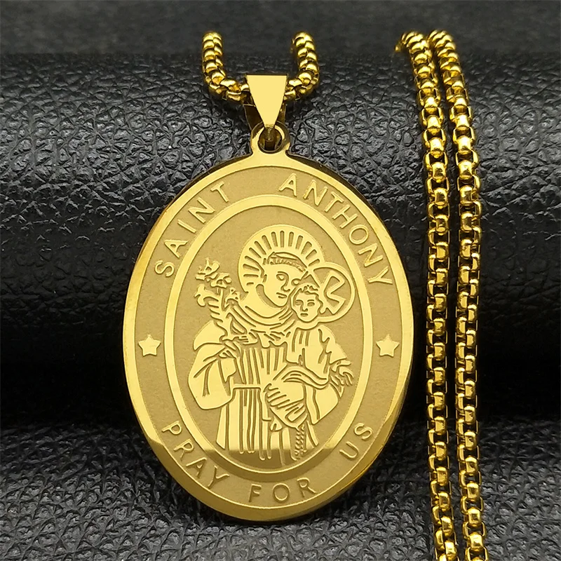 Saint Anthony Prayer Necklace 1