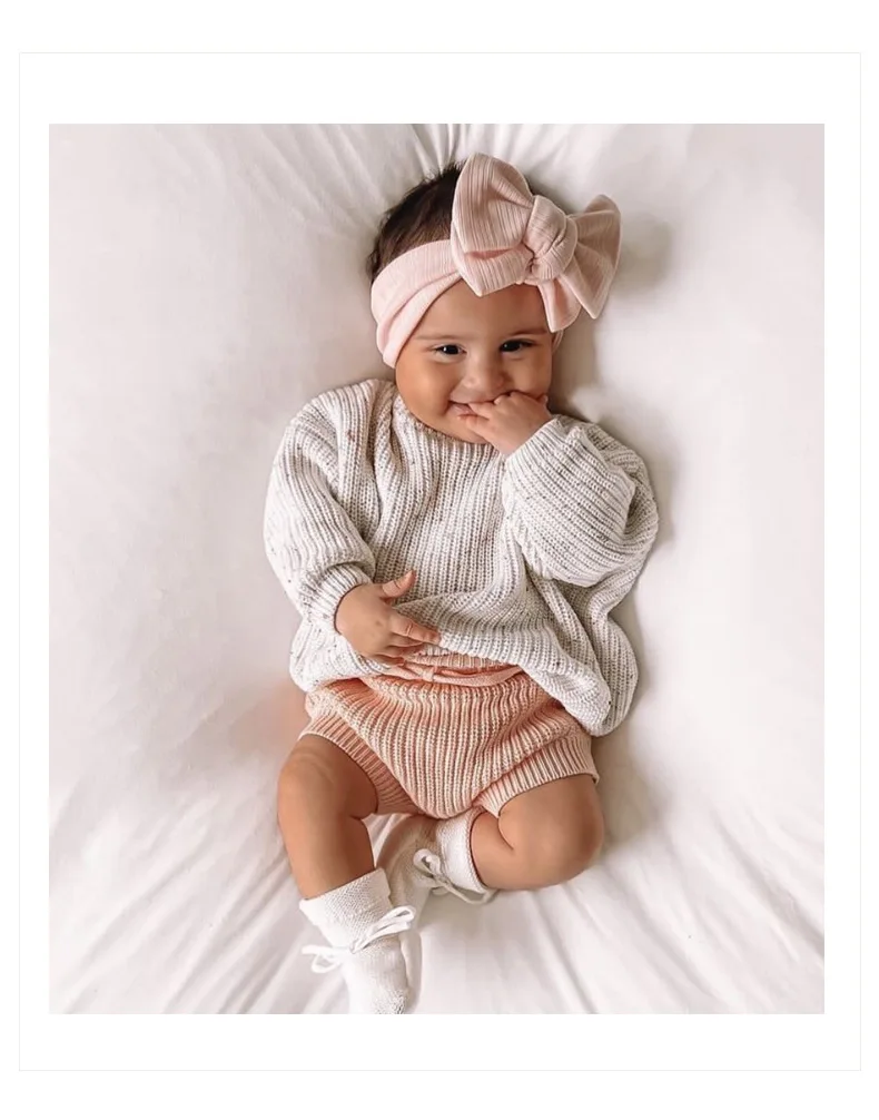 Description Picture 5 of itemNew Winter Baby Loose Sweater Knitted Baby Boy Girl Clothes Round Neck Kid Toddler Girl Boy Pullover Baby Outerwear