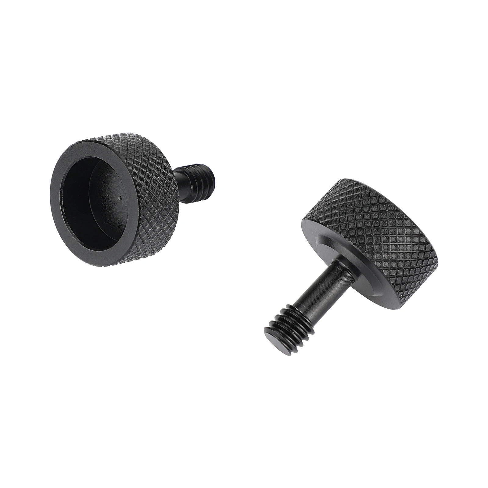 HDRIG 1/4"-20 Thread Thumb Screw Cup Head For DSLR Camera Cage Kit Accessories (A Packet Of 2 Pieces)