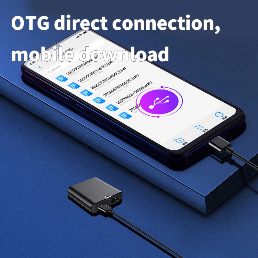 오컬타 미니 오디오 음성 녹음기, 사운드 활성화 녹음, 마그네틱 USB 플래시 드라이버 딕터폰, 전문 MP3 플레이어, 4G, 8G, 16G, 32G