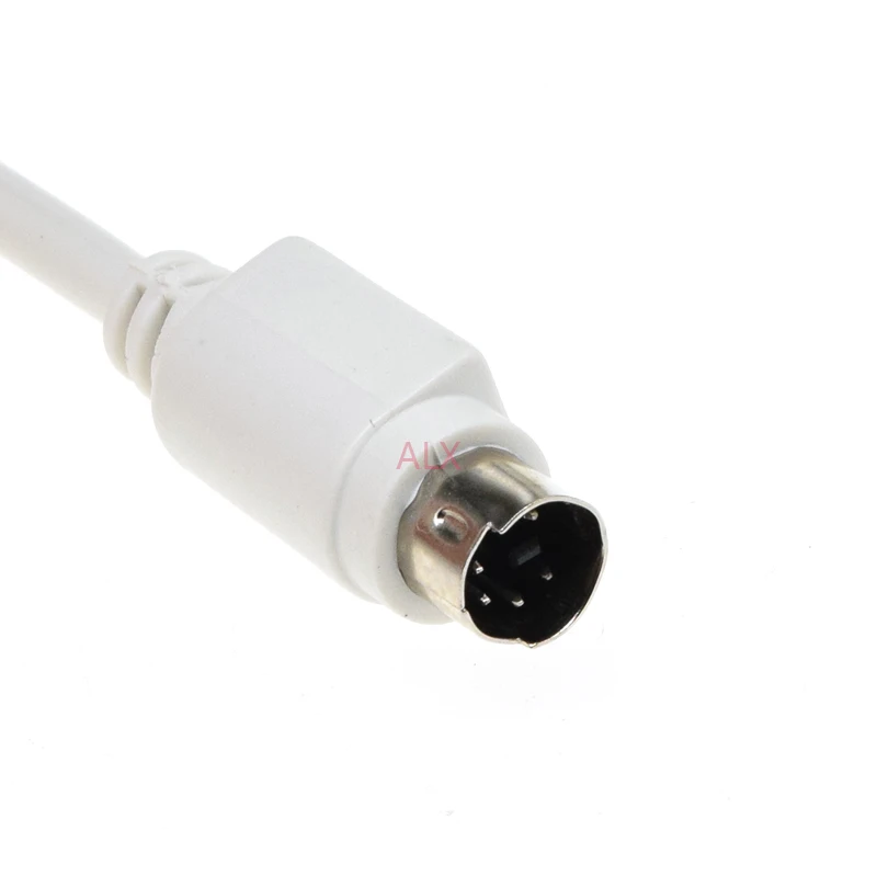6' MDIN 6 6Pin Male to Male Cable 28AWG Shielded PS/2 Keyboard