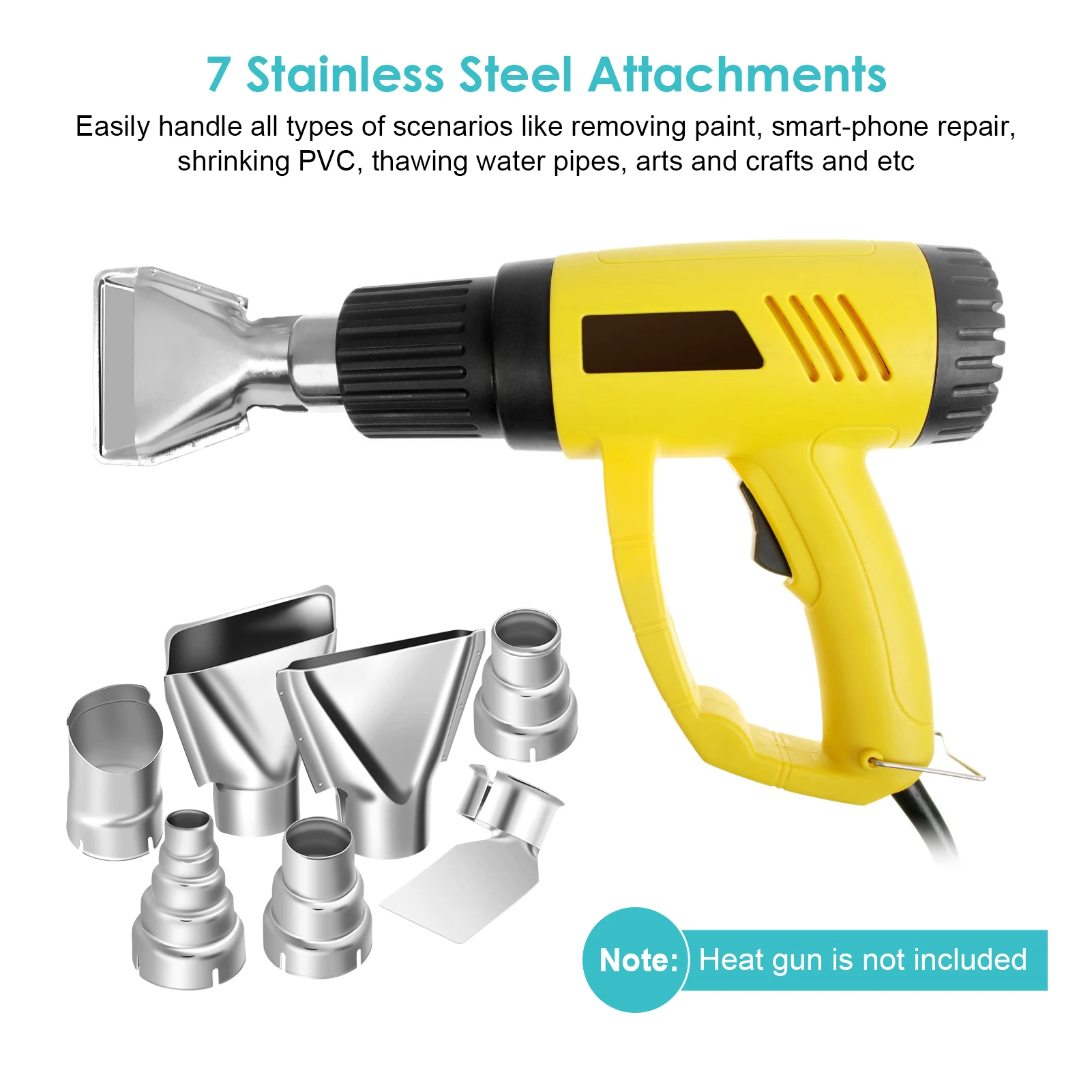 35-40mm Heat Gun Nozzles Kit For Hot Air Soldering Station Repair Tool Accessory Hot Air Nozzle Set Station Nozzle