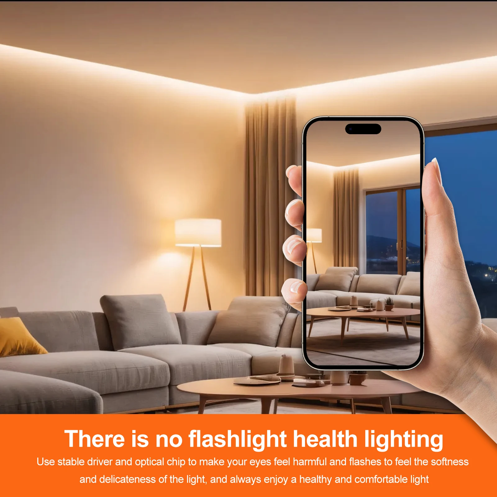 รูปสินค้า LED Strip ยืดหยุ่น ตกแต่งบ้าน ปรับแสงได้