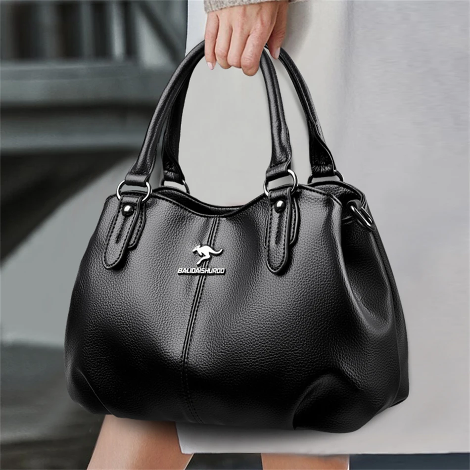 

3 Layers Ladies Handbags Brand Pu Leather Luxury Messenger Sac Designer Super Quality Shoulder Crossbody Shopper Bag for Women