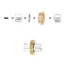Metal Gearbox Differential Diff Assembly for LDRC AE86 1/18 RC Car Upgrade Parts Accessories 3
