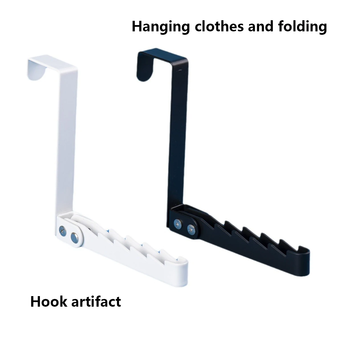 Creative Folding Clothes Hanging Artifact Invisible Indoor Door Top Hat Storage Rack Clothes Hook storage hook door hook hat rack