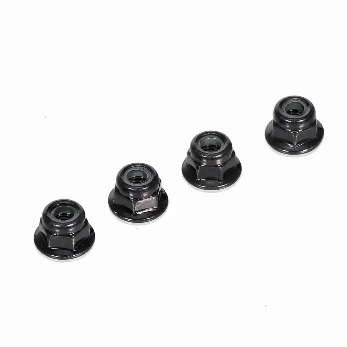 10PCS 휠 잠금 너트 4mm M4 Rc 모델 자동차 1-12 Wltoys 12428 12423 사막 버기 Cnc 가공 Hopup 부품 업그레이드 부품