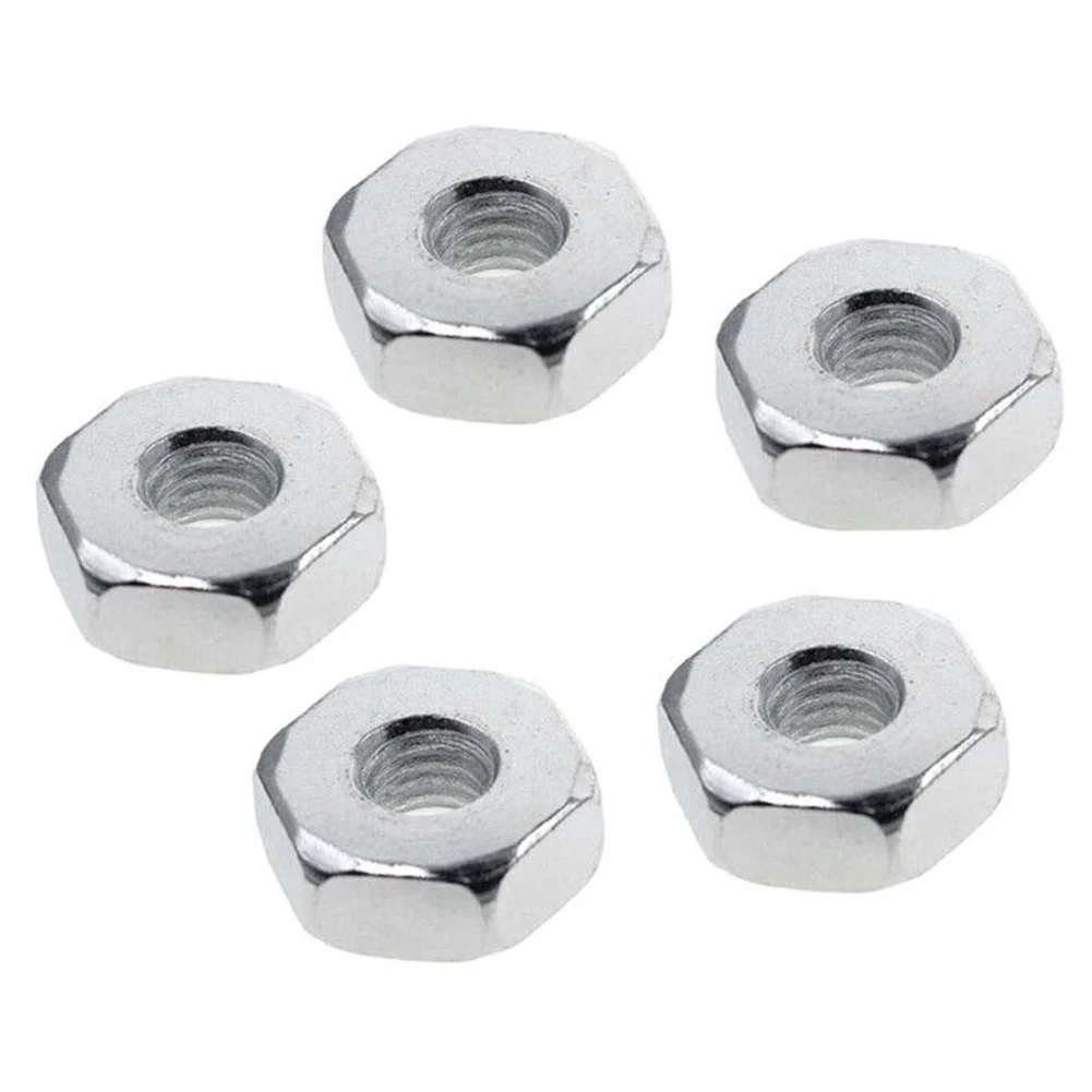 5 Pieces Sprocket Cover Bar Nut Replacement High-Quality Bar Nut Set For Chainsaw Fits Multiple Models For  MS170 MS170C