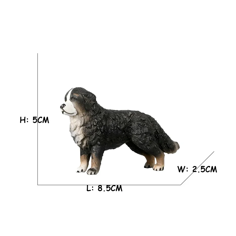 Lifelike Dog Figurine Set - Educational Collectible Toy for Kids and Home Decor Gifts