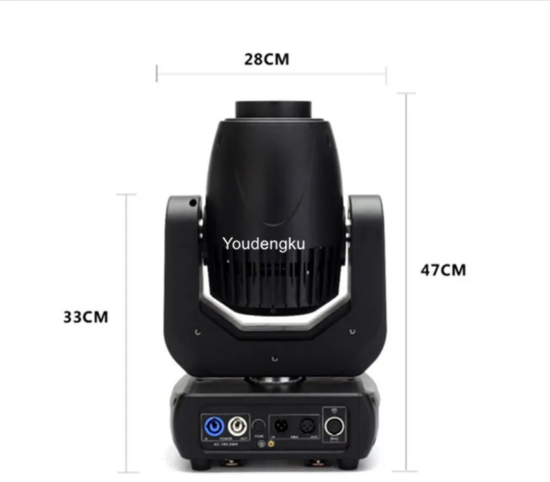 4 pieces Stage dmx moving heads led 150W LED Beam Moving Head Spot Light DMX Gob