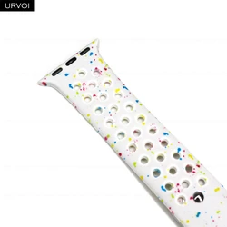 Banda Deportiva URVOI - Silicona de Doble Color con Agujeros Transpirables