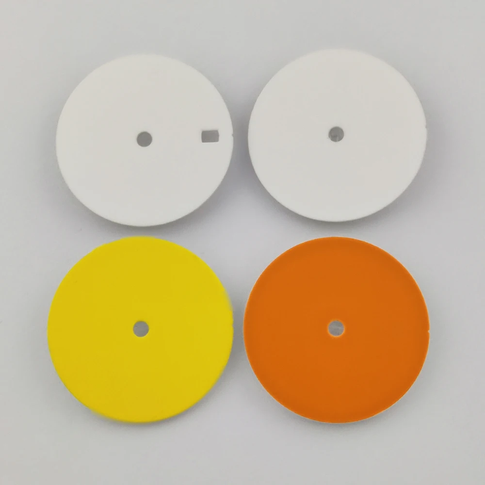 28.5mm Dial Solid Color Frosted Watch Dial DIY Watch Faces Pattern/Parts Fit NH35 Movement