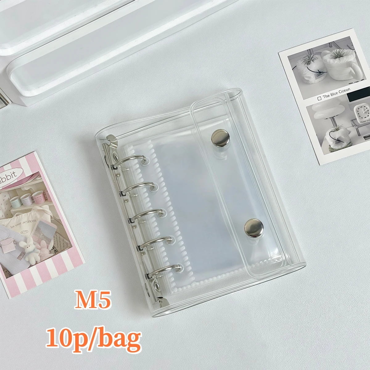 Colorful Transparent Planner & Creative Stationery Set