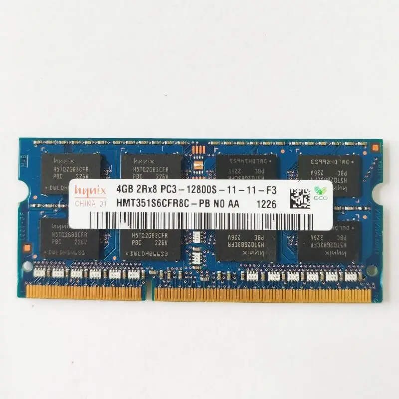 Description Picture 2 of itemHYNIX RAMS DDR3 4GB 1600MHz Laptop memory ddr3 4GB 2Rx8 PC3-12800S-11 Notebook memory 204pin 1.5v