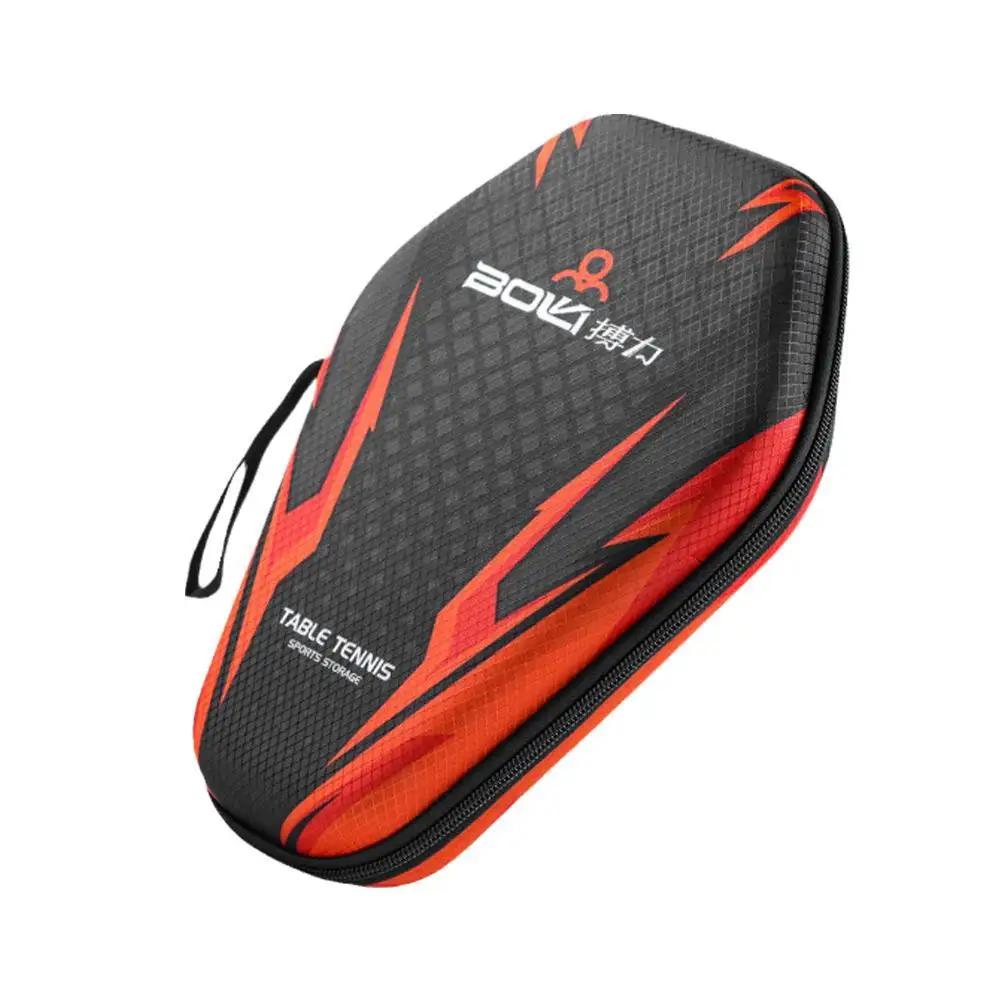 1PC Table Tennis Racket Bat Bag Black/blue Oxford Cloth Sponge Pong Rackets Case For Blade Paddle Balls Storage