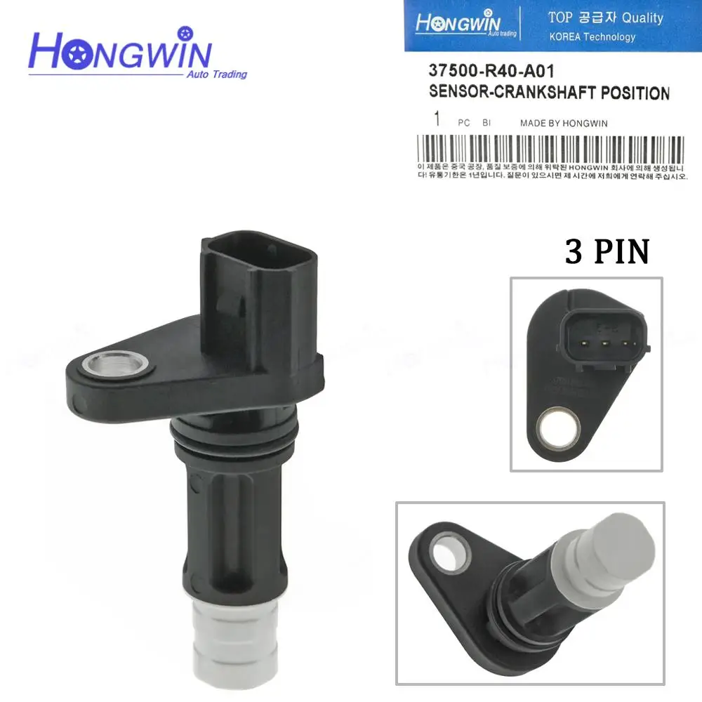 37500R40A01 New Engine Crankshaft Position Sensor Fits HONDA CRV