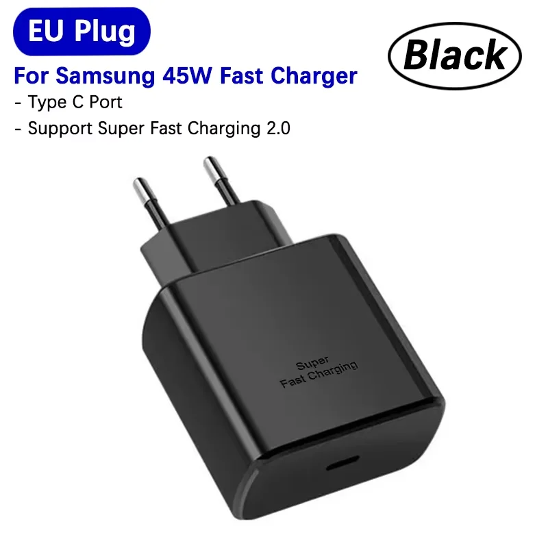 High-Speed 45W PD Super Fast Charger with Type C Quick Charging Cable