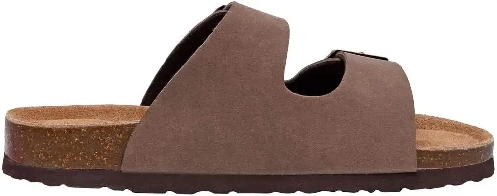 CUSHIONAIRE Women's Luna Cork Footbed Sandal with +Comfort 2