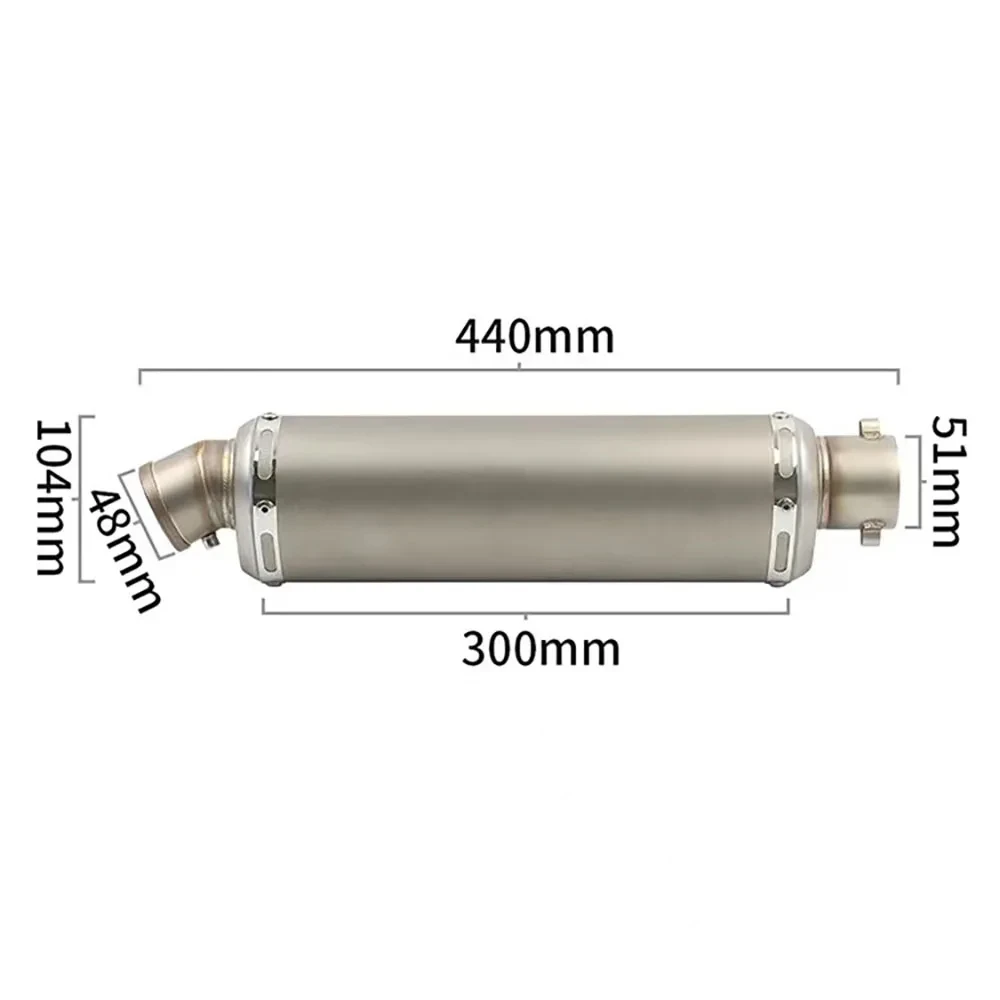 Durable Motorcycle Exhaust