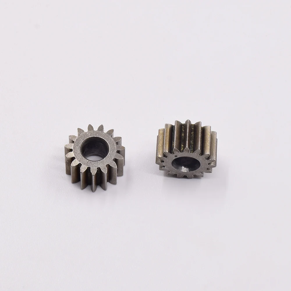 Motor Gear Transmission Gear 13T-15T Teeth Metal Steel Gear for Electric Cordless Drill Tool Saw Gearbox RS-775/755/735 Motor 3mm/5mm Shaft