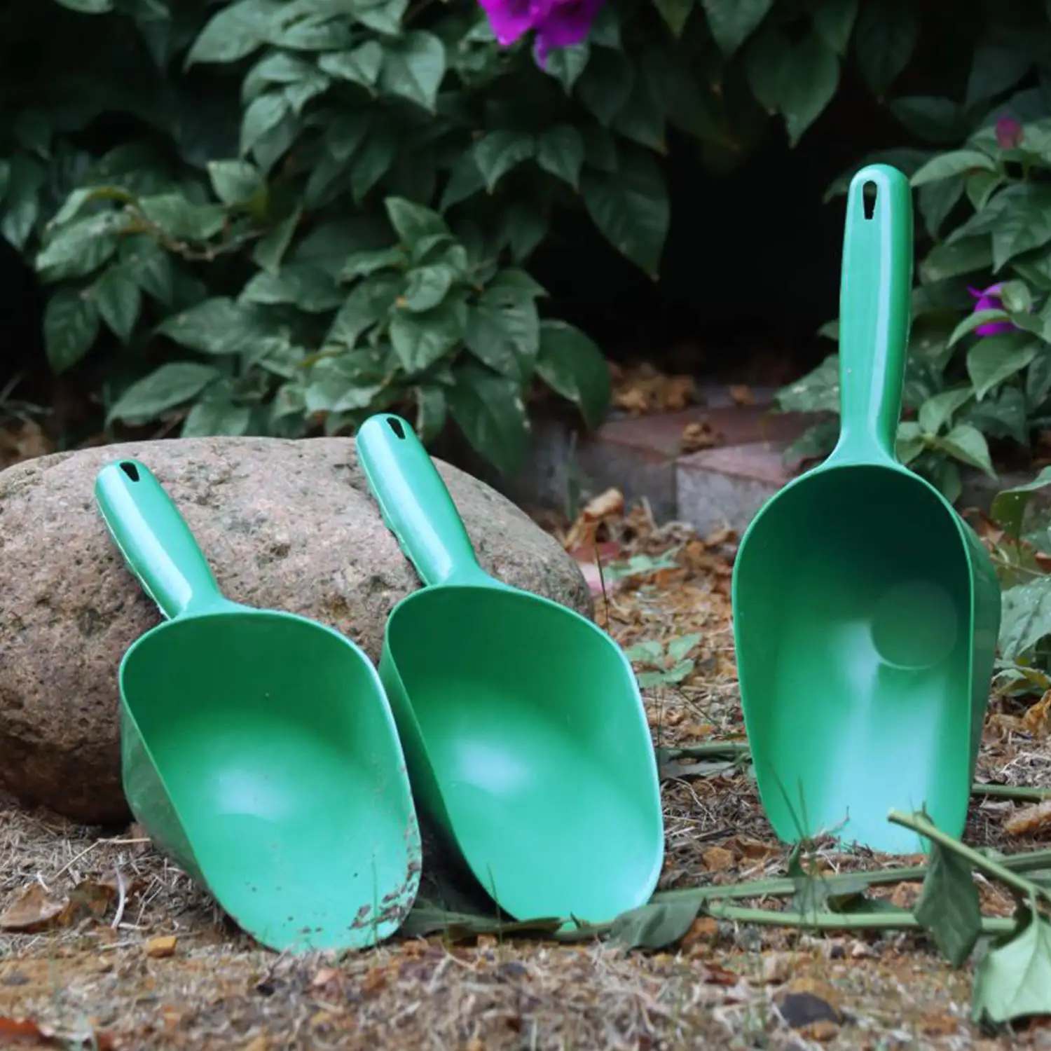 Getter Gutter Scoop Roof Trowels Garden Orchard Leaf Gutter Cleaning Shovel Tool Dirt Debris Remove Tool Large Capacity Spade 3