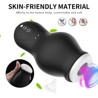Schlucken Automatische Männlichen Masturbator Tasse Leistungsstarke Saugen Vibrierende Penis Stimulation Oral Sex Spielzeug für Männer Masturbation Waren 3
