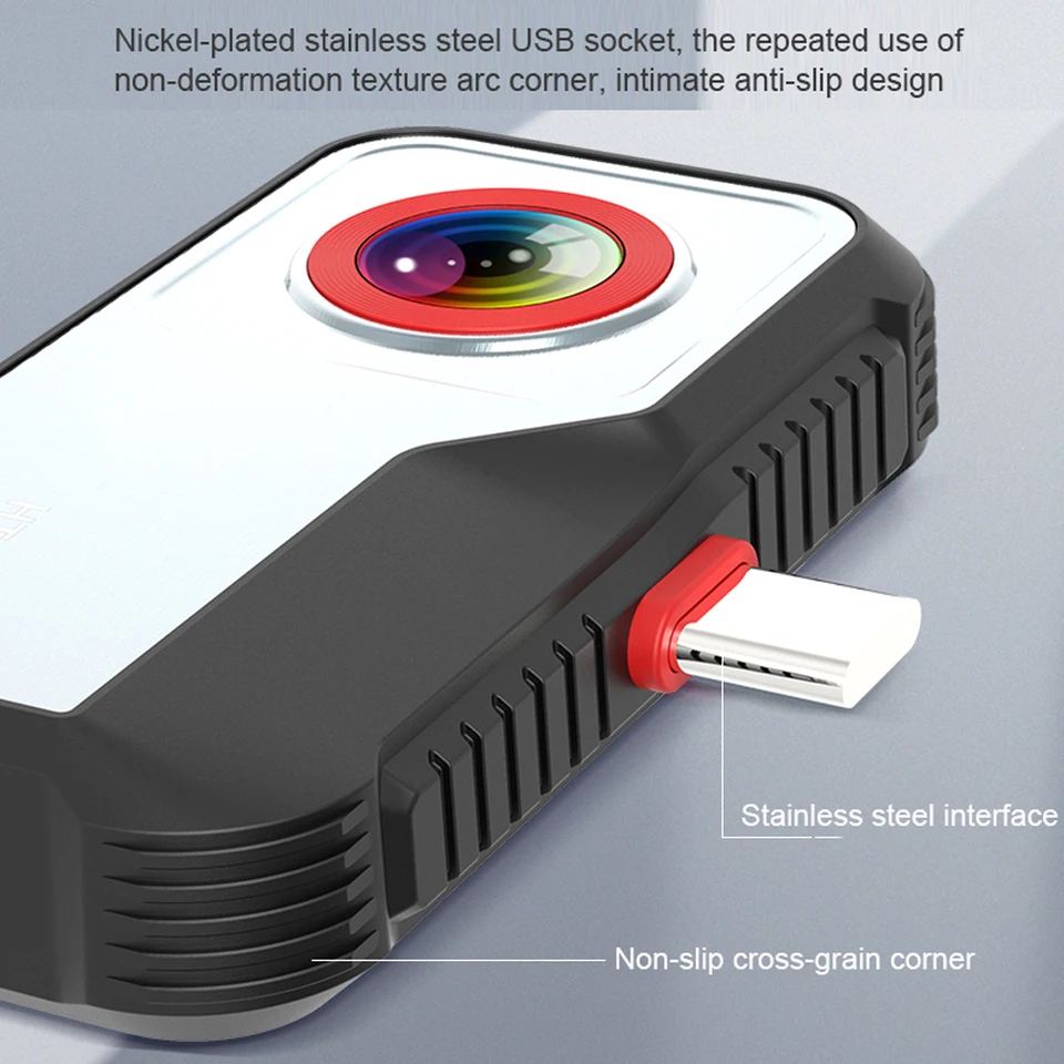 HT-203U USB Type-c赤外線熱画像、スマートフォンirカメラ、温度詳細
