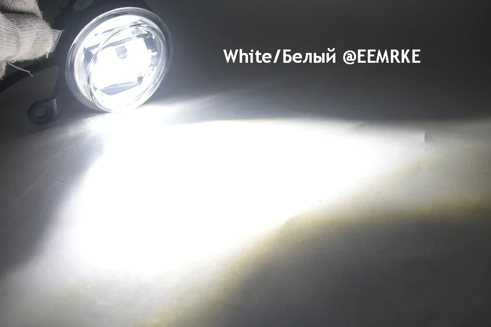 30W White & Yellow Led Fog Light for Haval Dargo Big Dog DaGou 2020 2021 2022 2023 2024 Anti Fog Lamp Assembly with Lens DRL 12V detail image 7