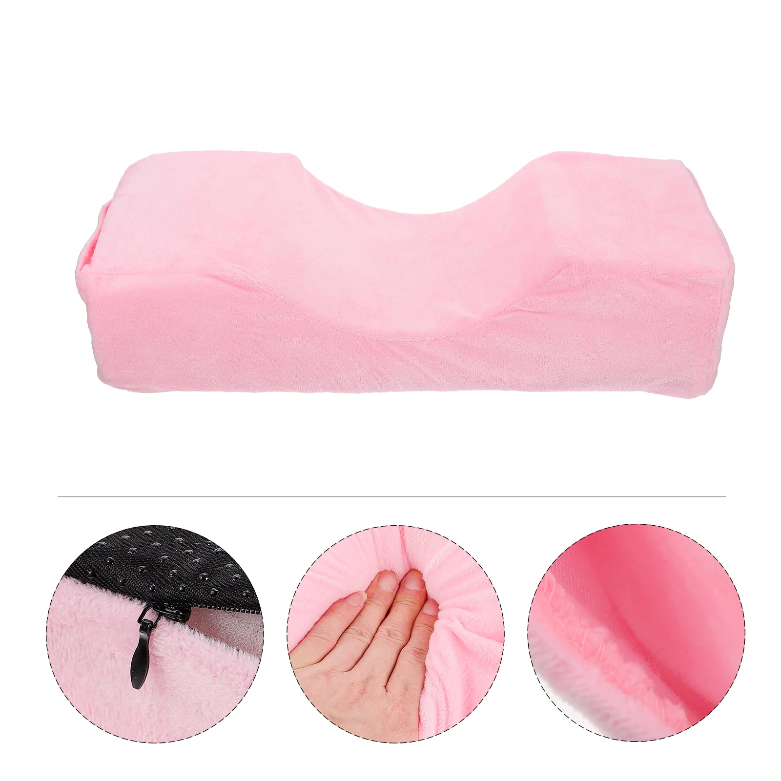 

1Pc Curve Pillow Neck Support Pillow U Shape Cushion Salon
